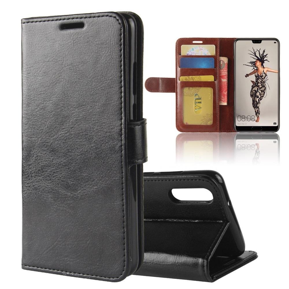 Wallet Case für Huawei P20 Crazy Horse Card Slot