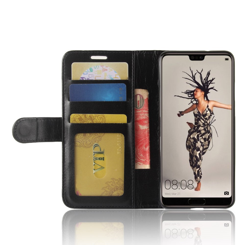 Wallet Case für Huawei P20 Crazy Horse Card Slot