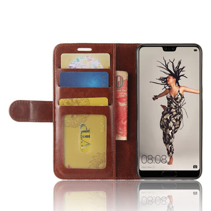 Wallet Case für Huawei P20 Crazy Horse Card Slot
