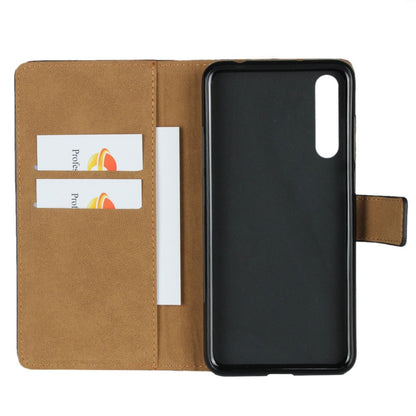Wallet Case für Huawei P20 PRO TPU Split Echt Leder