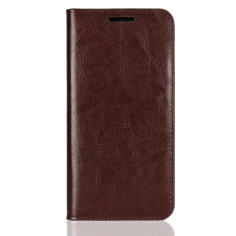 Wallet Case für Huawei P20 LITE Genuine Split Echt Leder Crazy Horse Skin