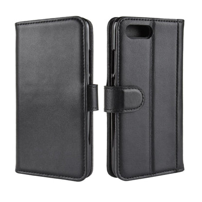 Wallet Case für Huawei HONOR 10 Echt Leder Innenfach