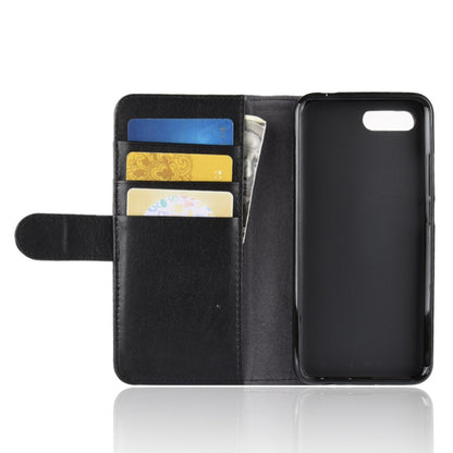 Wallet Case für Huawei HONOR 10 Echt Leder Innenfach