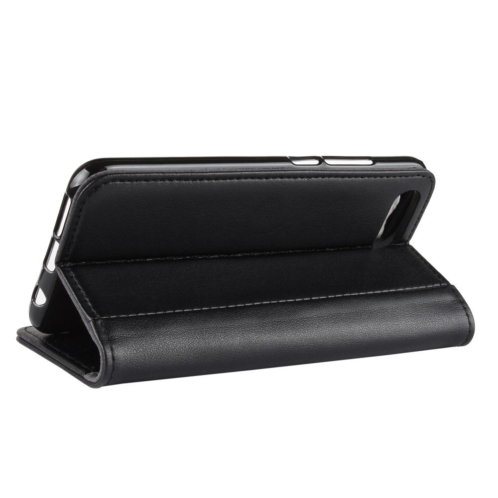 Wallet Case für Huawei HONOR 10 Echt Leder Innenfach
