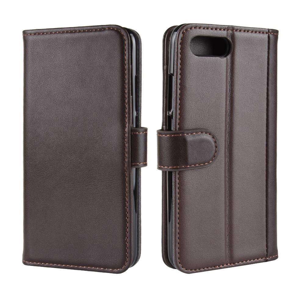 Wallet Case für Huawei HONOR 10 Echt Leder Innenfach