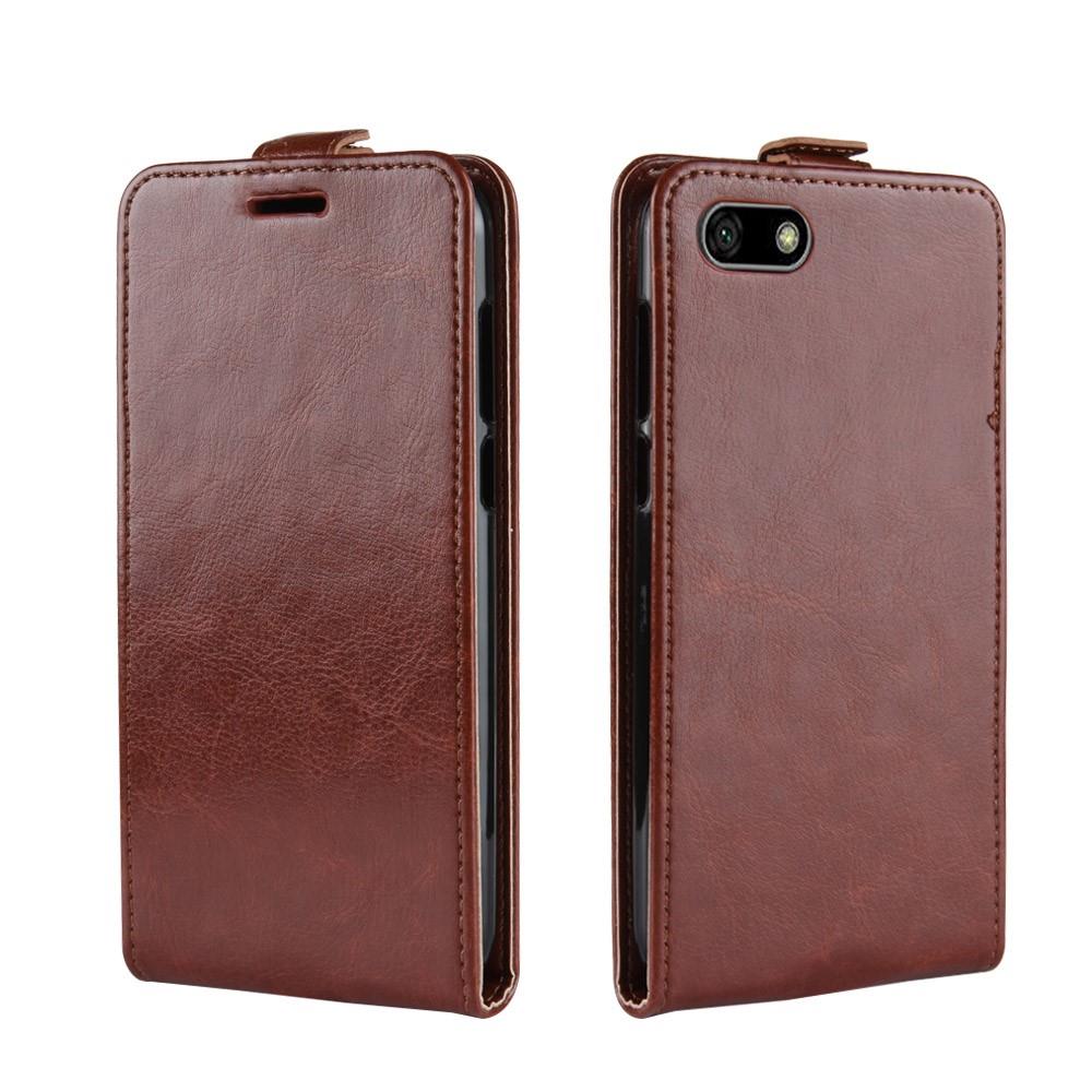 Flip Case für Huawei Y5 (2018) Crazy Horse Card Slot