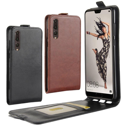 Flip Case für Huawei P20 PRO Crazy Horse Card Slot
