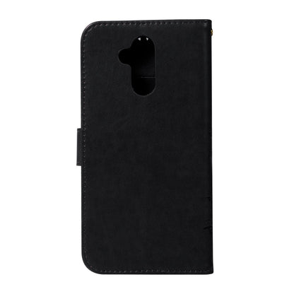 Wallet Case für Huawei Mate 20 LITE Butterfly Flower Motiv