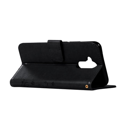 Wallet Case für Huawei Mate 20 LITE Butterfly Flower Motiv