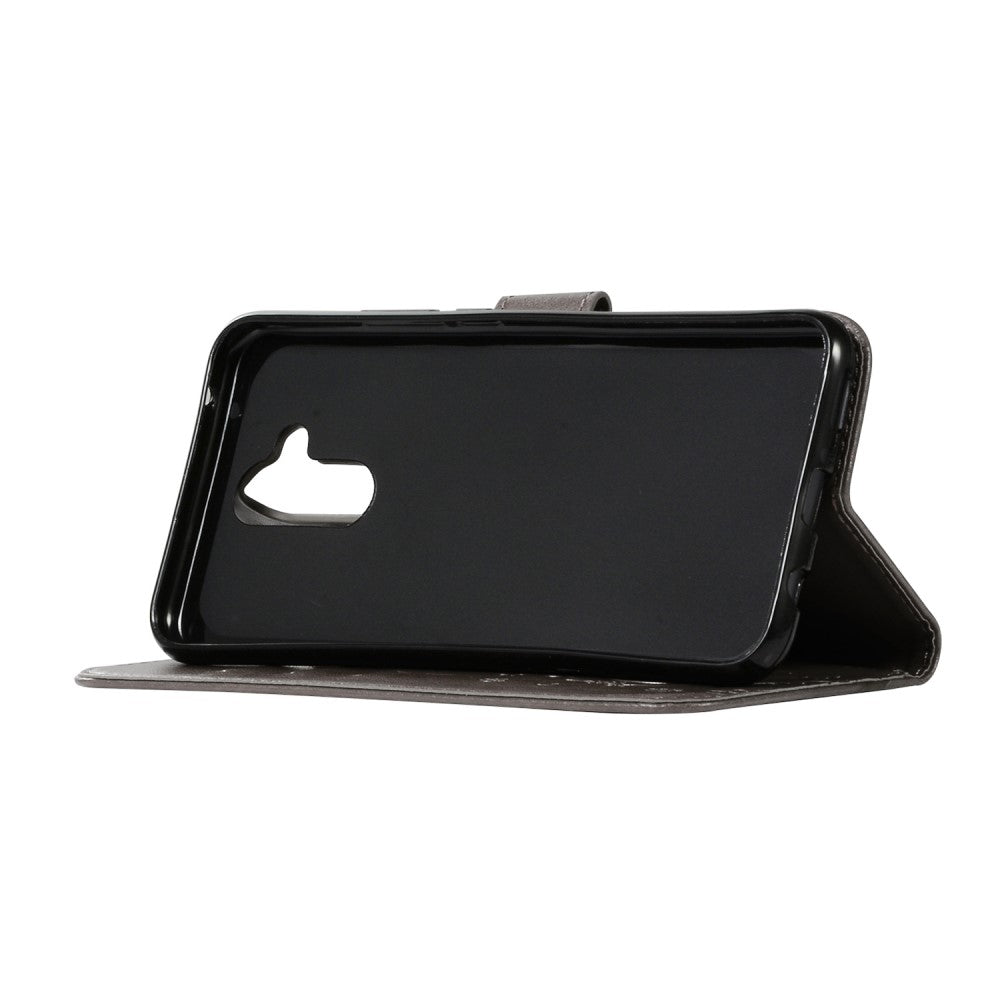 Wallet Case für Huawei Mate 20 LITE Butterfly Flower Motiv