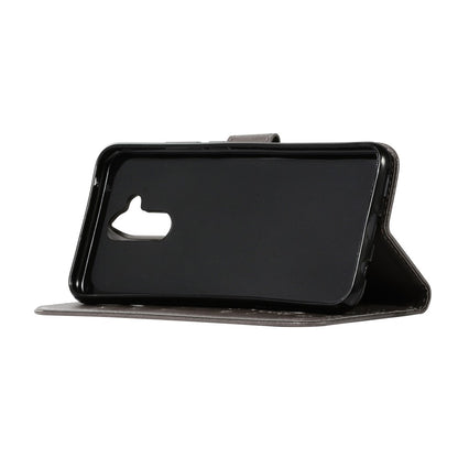 Wallet Case für Huawei Mate 20 LITE Butterfly Flower Motiv