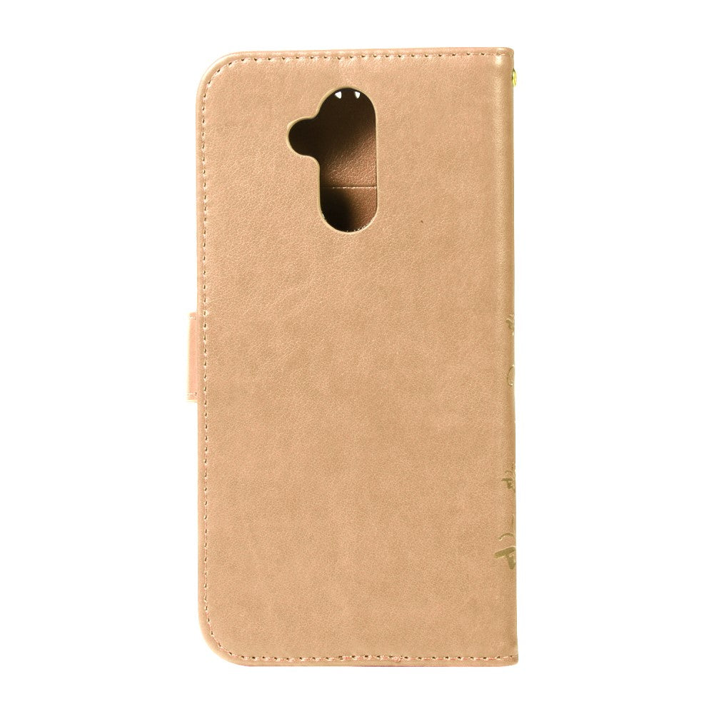 Wallet Case für Huawei Mate 20 LITE Butterfly Flower Motiv