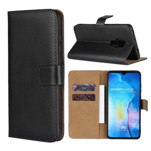 Wallet Case für Huawei Mate 20 TPU Split Echt Leder