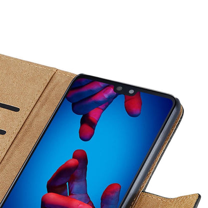 Wallet Case für Huawei P20 Genuine Split Echt Leder Tasche