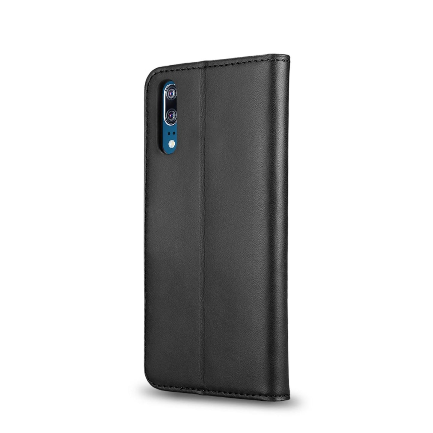 Wallet Case für Huawei P20 Genuine Split Echt Leder Tasche
