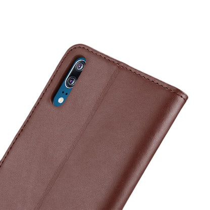Wallet Case für Huawei P20 Genuine Split Echt Leder Tasche