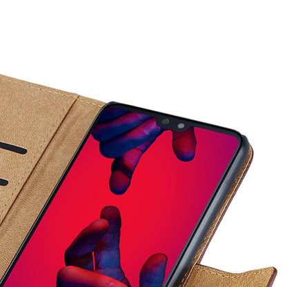 Wallet Case für Huawei P20 PRO Genuine Split Echt Leder Tasche