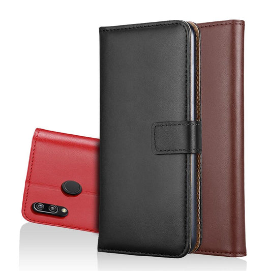 Wallet Case für Huawei P20 LITE Genuine Split Echt Leder Tasche