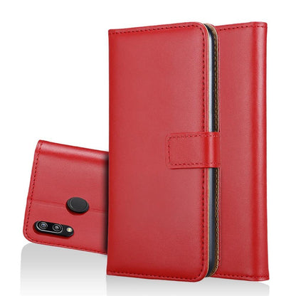 Wallet Case für Huawei P20 LITE Genuine Split Echt Leder Tasche