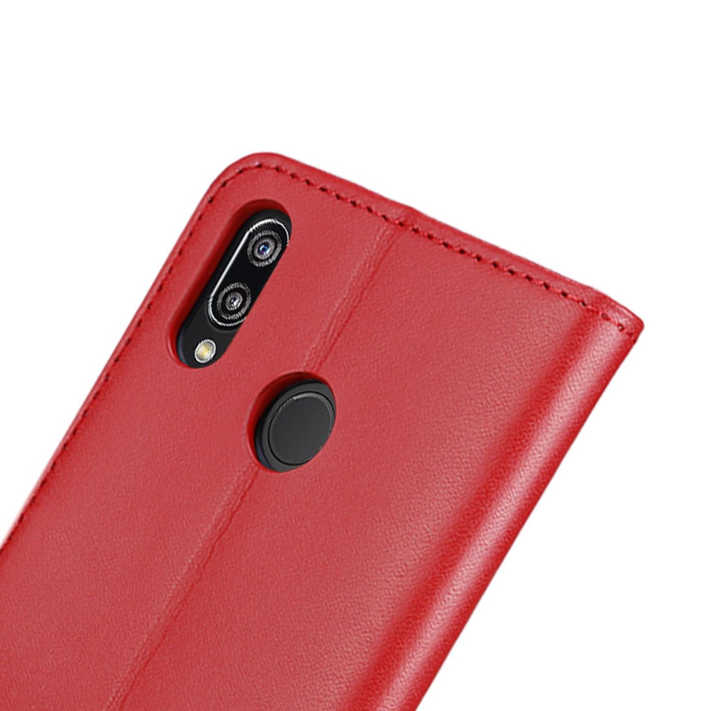 Wallet Case für Huawei P20 LITE Genuine Split Echt Leder Tasche