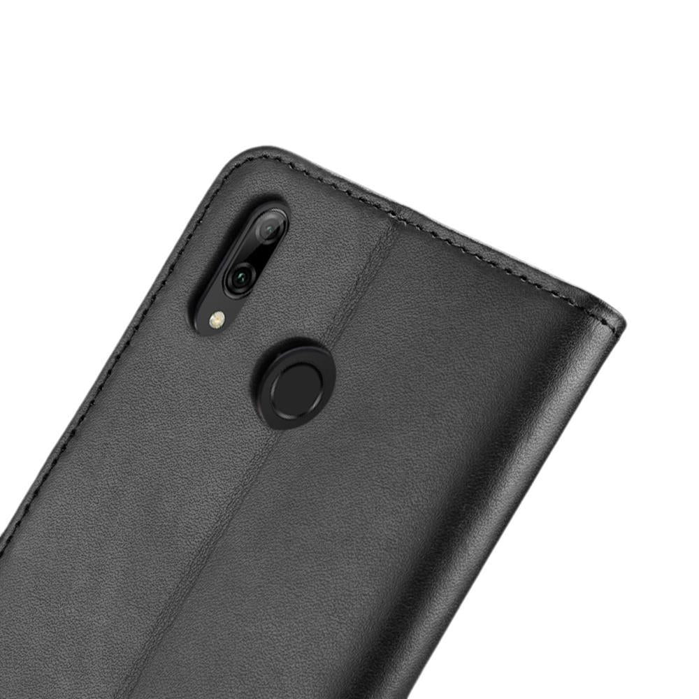 Wallet Case für Huawei P SMART 2019 Genuine Split Echt Leder Tasche