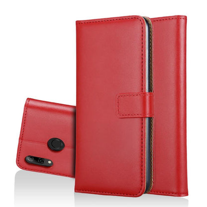 Wallet Case für Huawei P SMART 2019 Genuine Split Echt Leder Tasche