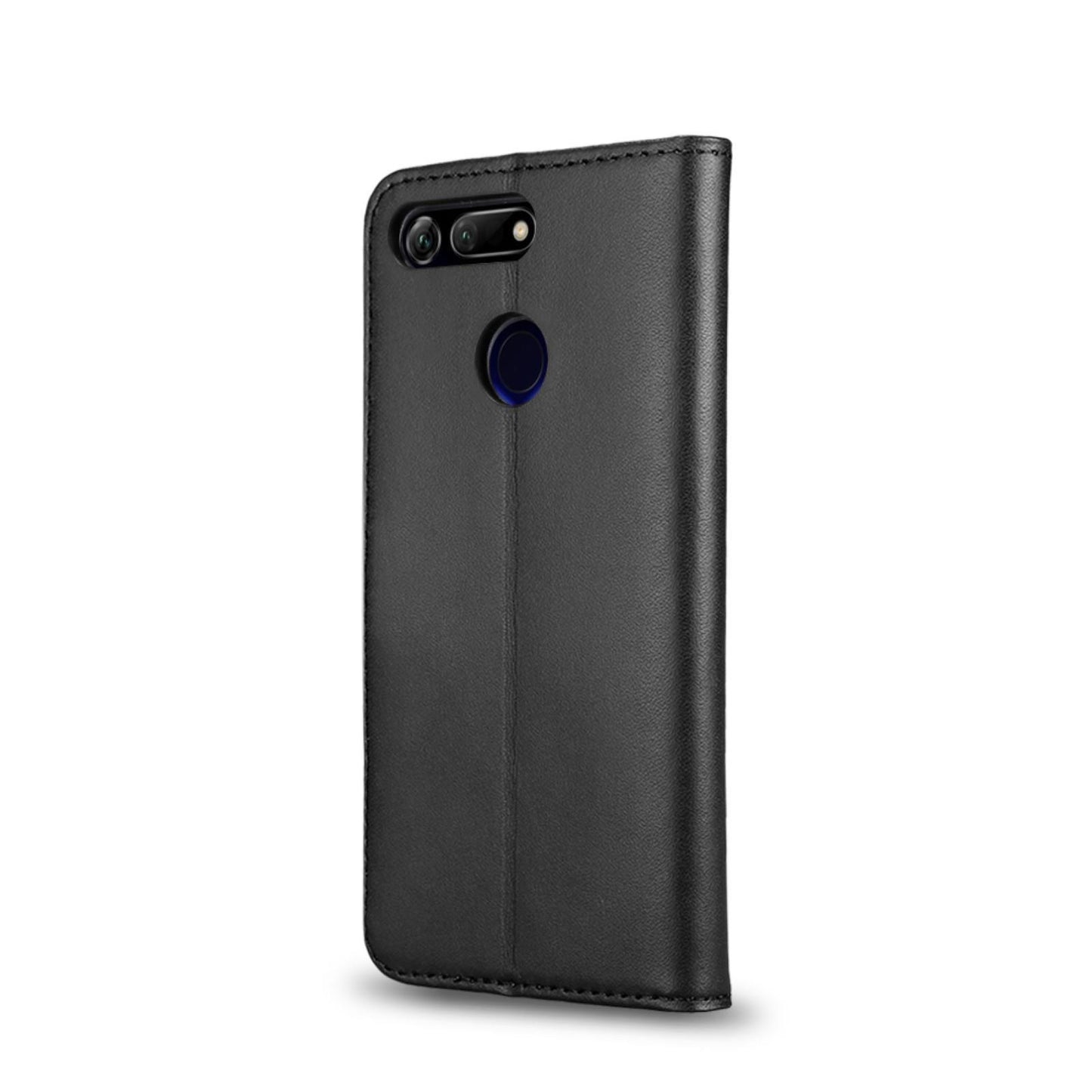 Wallet Case für Huawei Honor View 20 Genuine Split Echt Leder Tasche