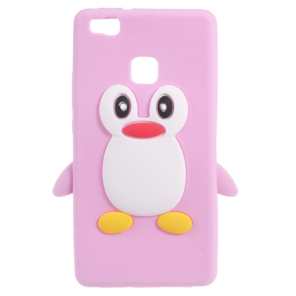 Silikon Case für Huawei P9 LITE Soft Cute 3D Pinguin