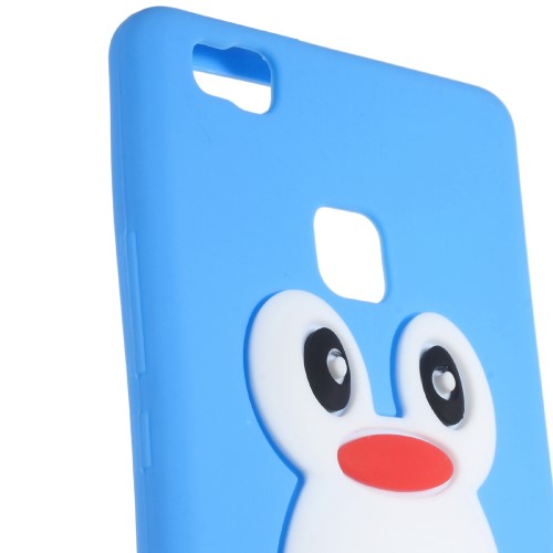 Silikon Case für Huawei P9 LITE Soft Cute 3D Pinguin