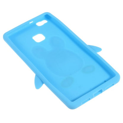 Silikon Case für Huawei P9 LITE Soft Cute 3D Pinguin