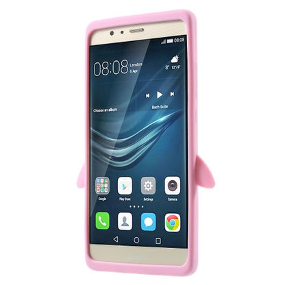 Silikon Case für Huawei P9 Soft Cute 3D Pinguin