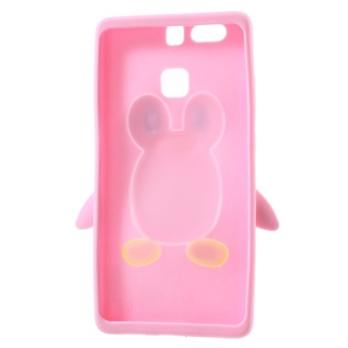 Silikon Case für Huawei P9 Soft Cute 3D Pinguin