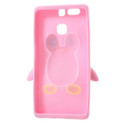 Silikon Case für Huawei P9 Soft Cute 3D Pinguin