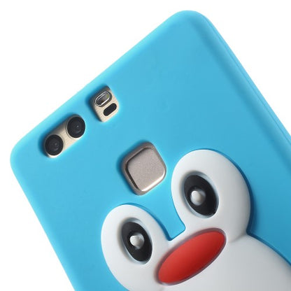 Silikon Case für Huawei P9 Soft Cute 3D Pinguin