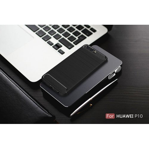 TPU Case für Huawei P10 Carbon Skin Brushed