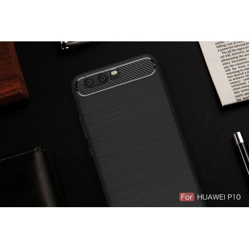 TPU Case für Huawei P10 Carbon Skin Brushed