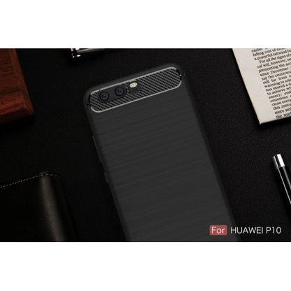 TPU Case für Huawei P10 Carbon Skin Brushed