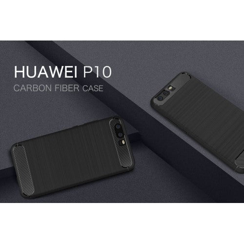 TPU Case für Huawei P10 Carbon Skin Brushed