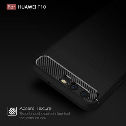 TPU Case für Huawei P10 Carbon Skin Brushed