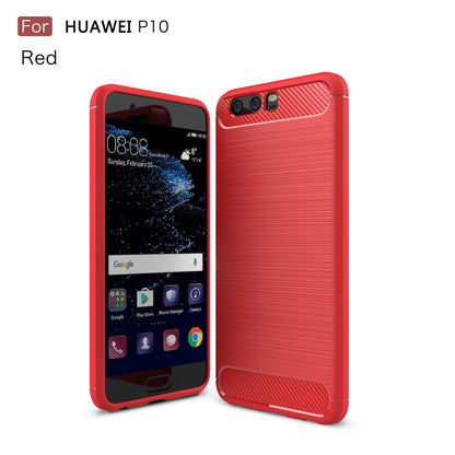 TPU Case für Huawei P10 Carbon Skin Brushed