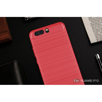 TPU Case für Huawei P10 Carbon Skin Brushed