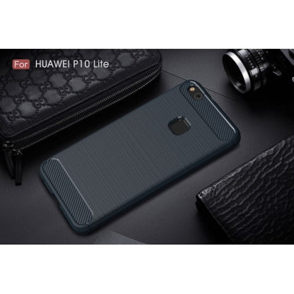 TPU Case für Huawei P10 LITE Carbon Skin Brushed