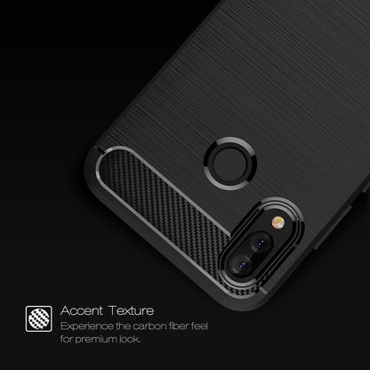 TPU Case für Huawei P20 LITE Carbon Skin Brushed
