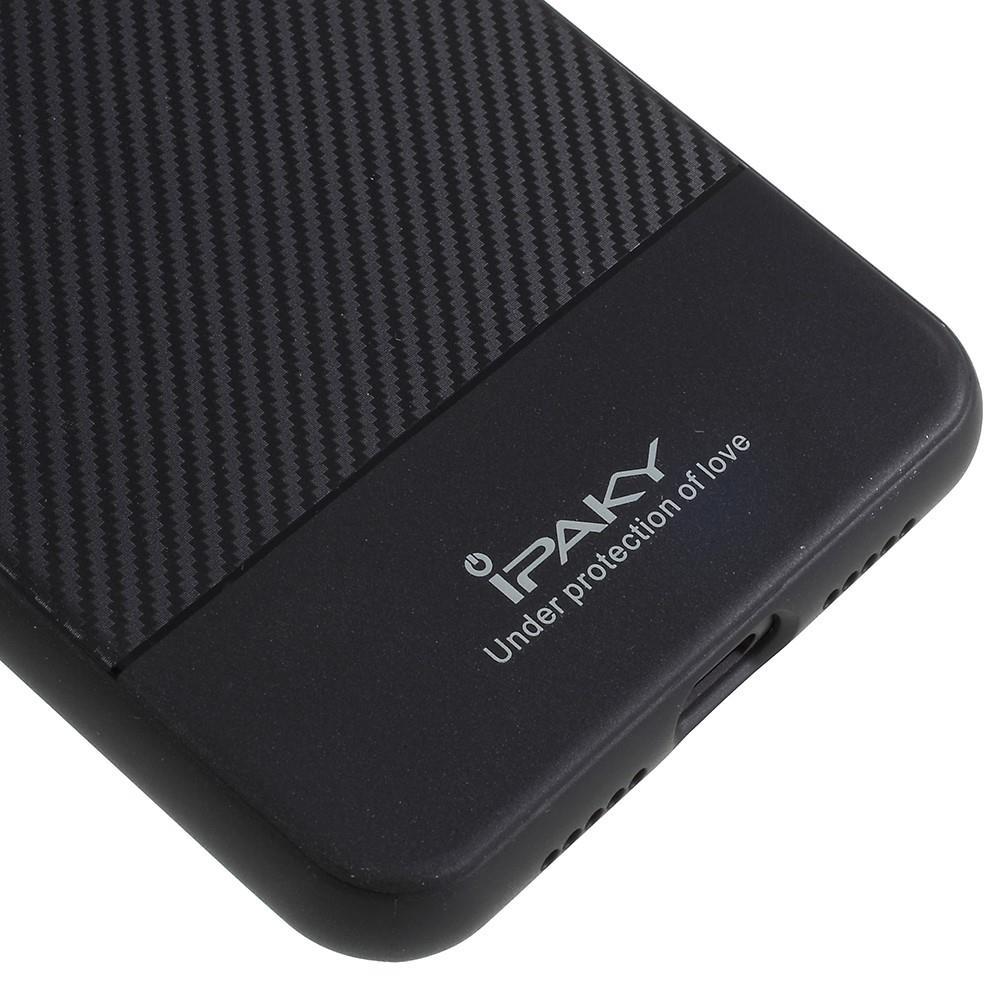 IPAKY TPU Case für Huawei P20 Carbon Fiber Muster