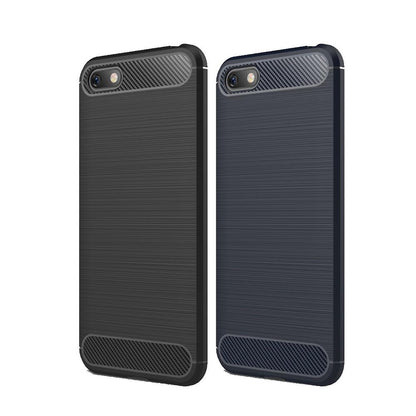 TPU Case für Huawei Y5 (2018) Carbon Skin Brushed