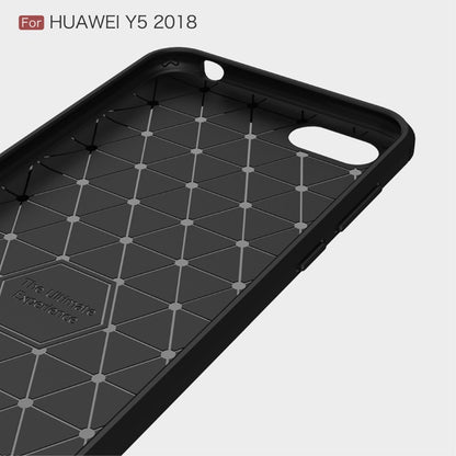 TPU Case für Huawei Y5 (2018) Carbon Skin Brushed