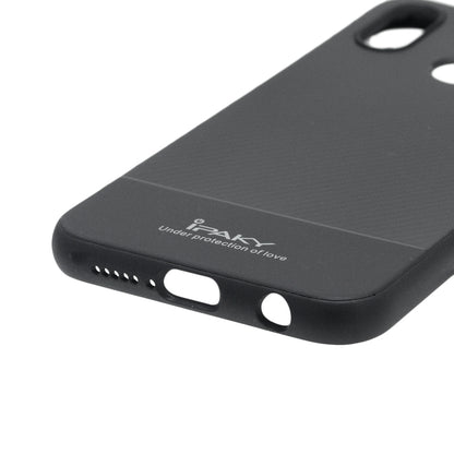 IPAKY TPU Case für Huawei P20 LITE Carbon Fiber Muster