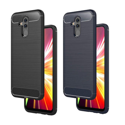 TPU Case für Huawei Mate 20 LITE Carbon Skin Brushed