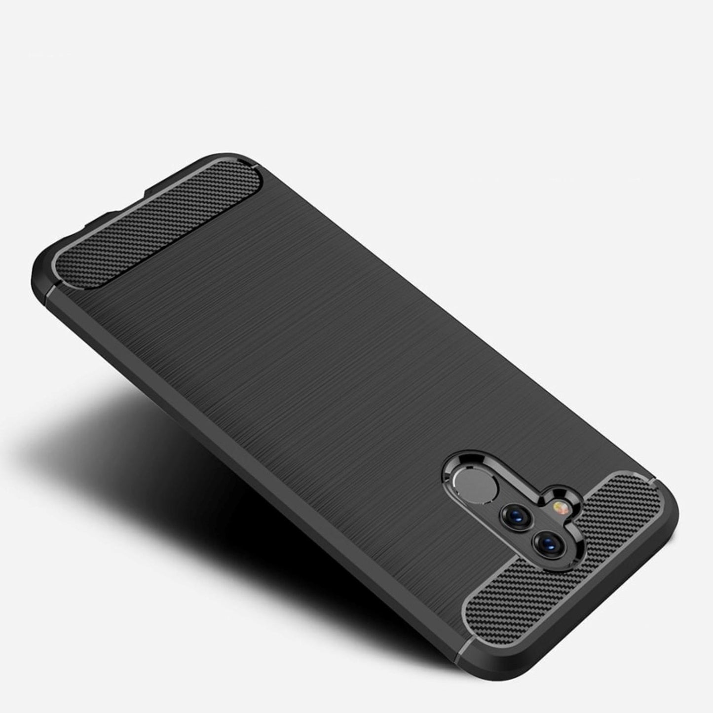 TPU Case für Huawei Mate 20 LITE Carbon Skin Brushed