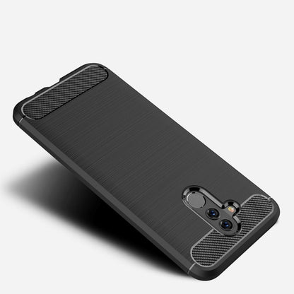 TPU Case für Huawei Mate 20 LITE Carbon Skin Brushed